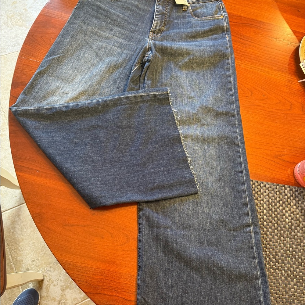 Kut from the Kloth Dark Blue Straight Jeans